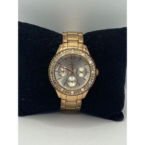 Relic ZR15714 Women's Stainless Steel Analog Rose Gold Dial Quartz Watch JD342